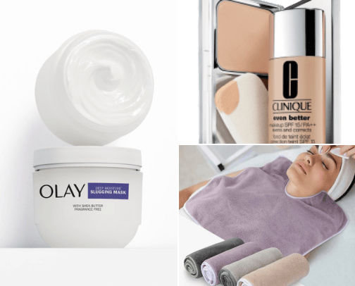 Skin Care cover photo collage