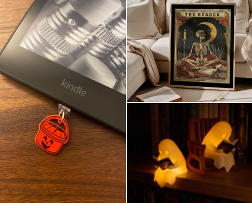 Spruce up your reading nook for autumn! cover photo collage