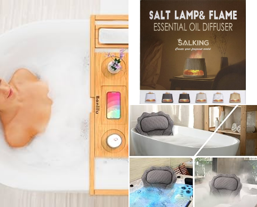 Bubbles & Bliss cover photo collage