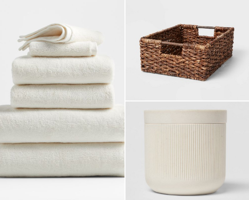 BATHROOM ORGANIZATION cover photo collage