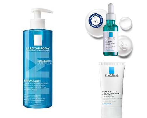 FACE Skin Care I use and Love! for Oily Skin cover photo collage