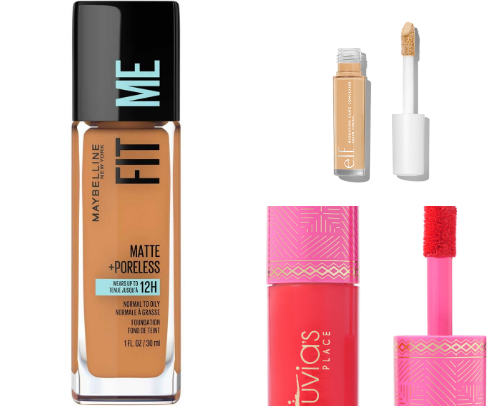Makeup Essentials, w/out Breaking Bank cover photo collage