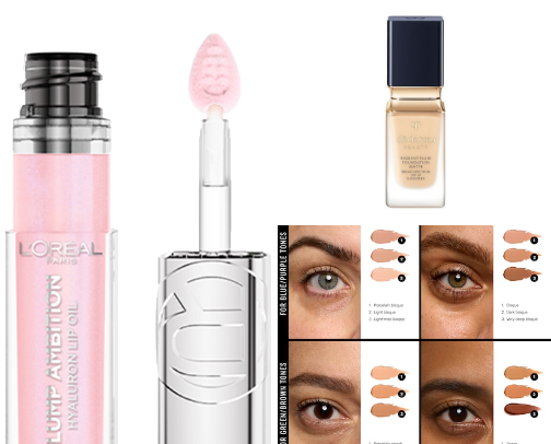 Makeup favorites cover photo collage