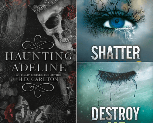 Dark romance books 🥀 cover photo collage