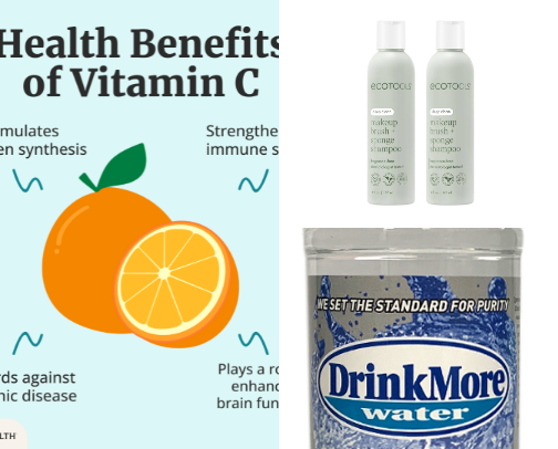 Glowing Skin cover photo collage