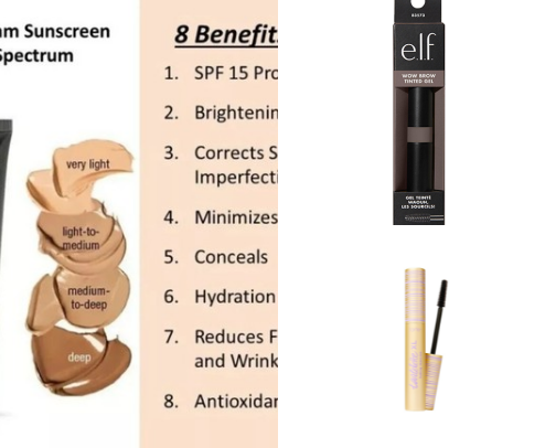 Out the Door in 5 Minutes - My Make-up Must-have List cover photo collage