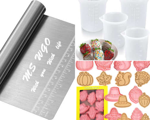 A Bakers Dream List of Essentials cover photo collage