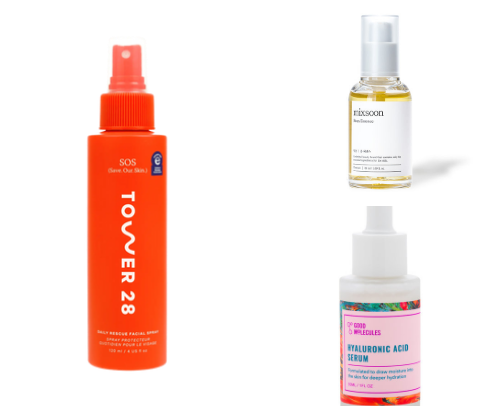 Skincare for GLOWY and CLEAR skin 🫧🫧 cover photo collage