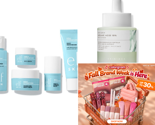 My favorite beauty recs cover photo collage