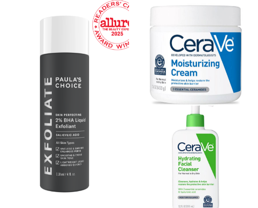 Skincare + body care must haves! cover photo collage