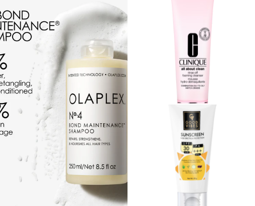 Beauty products, must have ✨ cover photo collage
