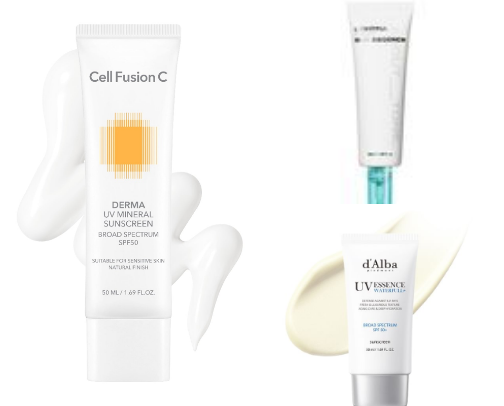 Sunscreen Recs for Sensitive Acne-Prone Skin cover photo collage