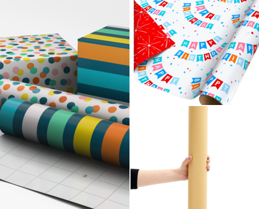 Wrapping Paper and Gift Supplies I Stock Up On Once a Year cover photo collage