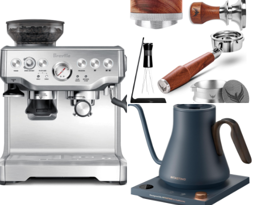Coffee Obsessed: The Ultimate Guide for Brew Lovers & Bean Snobs cover photo collage