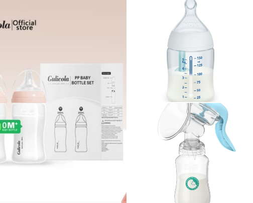Top Baby Bottles for Newborns & Infants cover photo collage
