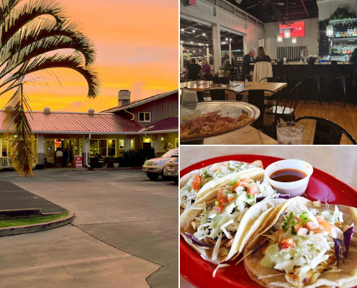 Kauai restaurants cover photo collage