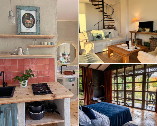Beautiful Hotels in Georgia with Aesthetic Interiors cover photo collage