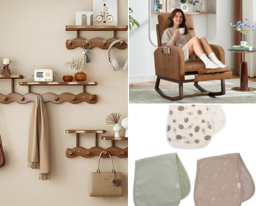 Baby’s Nursery Favs 🩵 cover photo collage