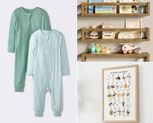 Baby’s Nursery Favs 🩵 cover photo collage