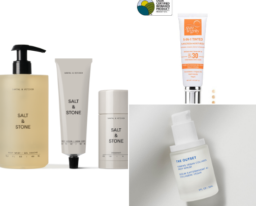 Clean beauty and skincare must haves cover photo collage