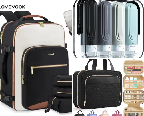 Ultimate Travel Essentials for Stress-Free Trips | Packing Gear You Need 2025 cover photo collage