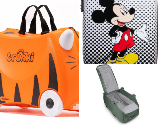 Luggage faves cover photo collage