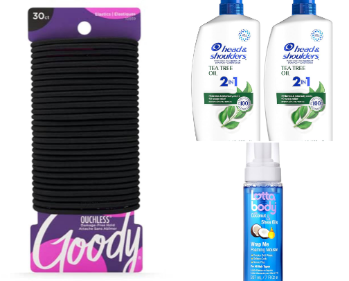 Hair Products cover photo collage