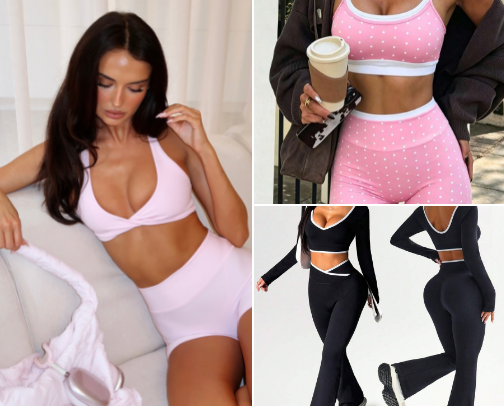 My favorite workout gear cover photo collage