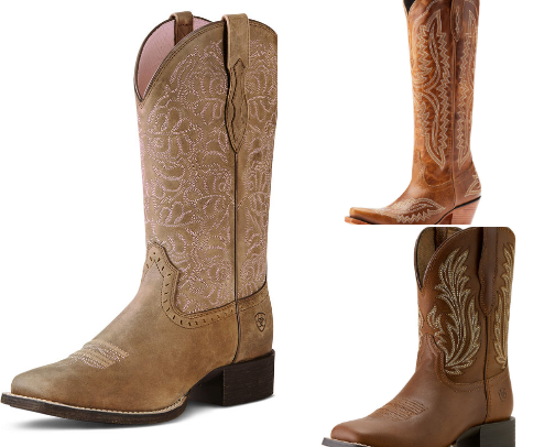 Best Ariat Boots for Women cover photo collage