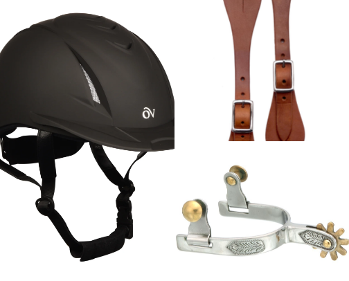 Favorite products for the rider cover photo collage