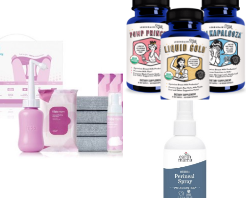 Postpartum Survival Recs cover photo collage