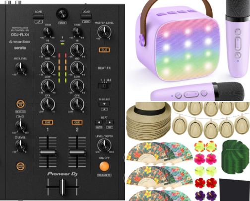 Last Minute Outdoor Party Supplies For Birthdays cover photo collage