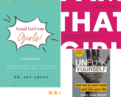 Self Help Books cover photo collage