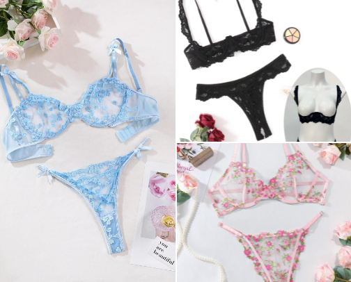 WOMEN'S INTIMATES COLLECTION cover photo collage