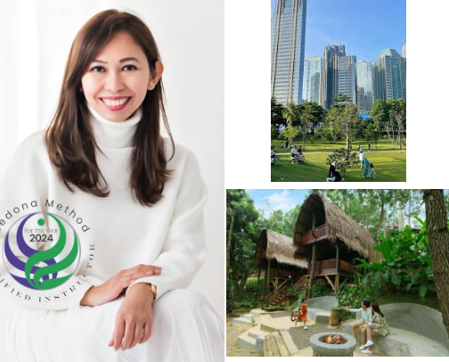My Personal Growth & Soulful Spaces: An Indonesian Mother’s Guide cover photo collage