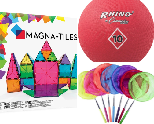 5 and only 5 necessary items for at home play cover photo collage