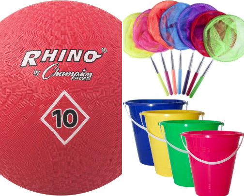 5 and only 5 necessary items for outdoor PLAY cover photo collage