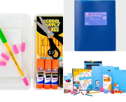 🎒 Back-to-School Essentials ✏️📚 cover photo collage