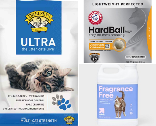 Cat Litter Favorites cover photo collage