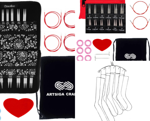 Knitting Favorites cover photo collage