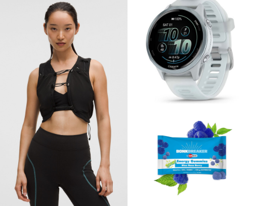 marathon training must-haves cover photo collage