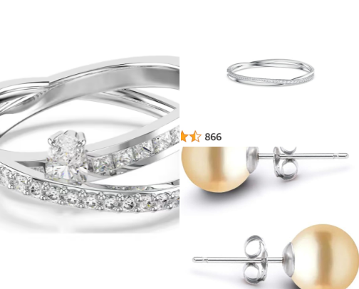 Jewelry box cover photo collage