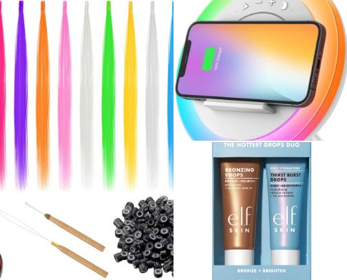 Teen Girl xmas wish list cover photo collage