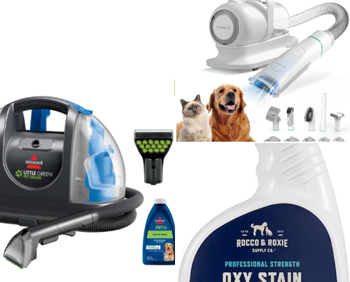 Must have cleaning products cover photo collage