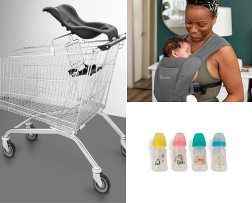 Trolley for babies cover photo collage