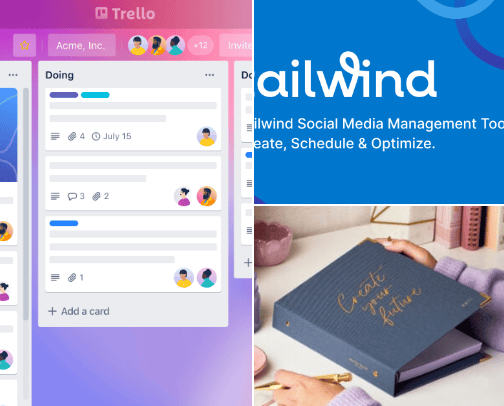 Boss Mode: Activated- Small Biz Guide 📈 cover photo collage