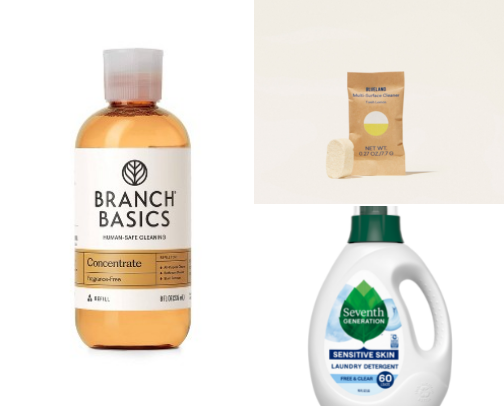 Low Tox Finds for a Clean House cover photo collage