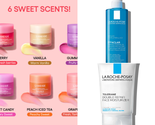My favorite beauty recs cover photo collage