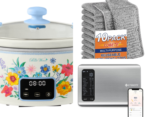 Cooking and Cleaning must haves cover photo collage