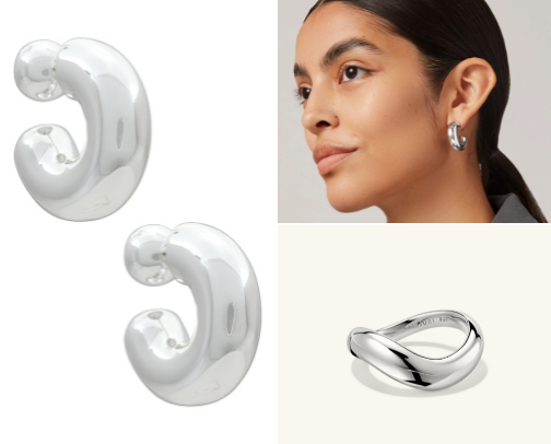 Chic Minimalist Jewelry | Everyday & Formal cover photo collage